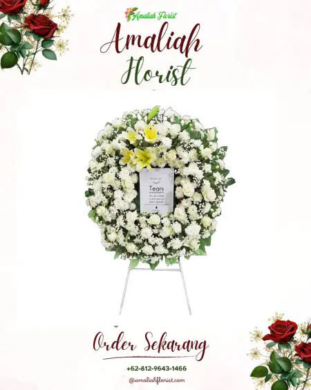 Krans Bunga Duka Sirapan